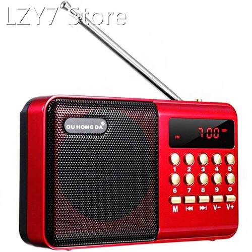 KK11 Portable Radio Handheld Digital FM USB TF MP3 Play