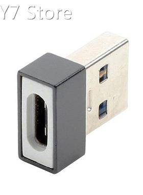 1pc Type-c USB-c Female to USB-A Male Converter OTG Cable Ad