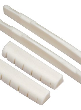 Guitar 4pcs 6 String Acoustic Guitar Bone Bridge Saddle and