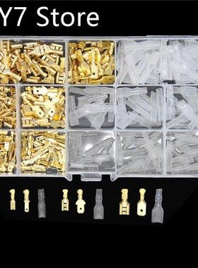 150/315pcs Insulated Male Female Wire Connector 2.8/4.8/6.3m