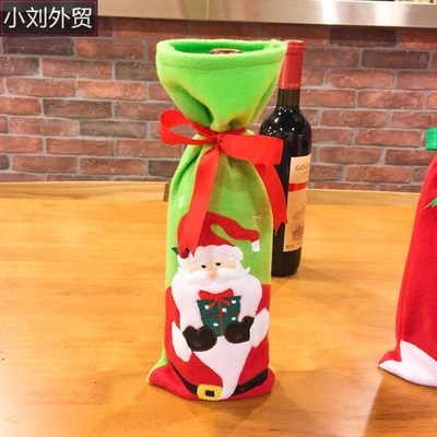 Christmas gift Wine Bag Bottle sets圣诞红酒袋 礼品袋 酒瓶套