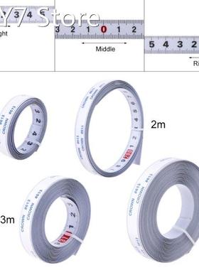 1/2/3/5M Miter Track Tape Measure Self Adhesive Ruler Woodwo
