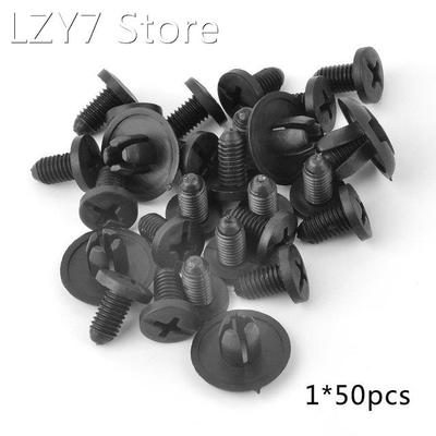 New 50pcs 1914 8mm Plastic Car Interior Trim Card Panel Fixe