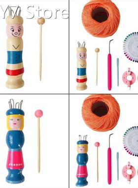 Cartoon Doll Shape Bracelet Knitting Tool DIY Bracelet Knitt