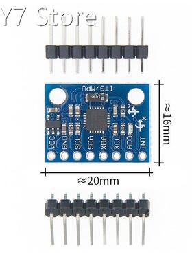 100PCS GY-521 MPU-6050 MPU6050 Module 3 Axis analog gyro sen