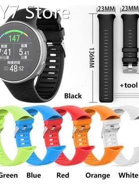 Replaced Safe Silicone Watch Band Sturdy Buckle Wrist Strap