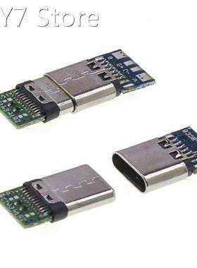 USB 3.1 type c male/Female Connectors Jack Tail 24pin usb Ma