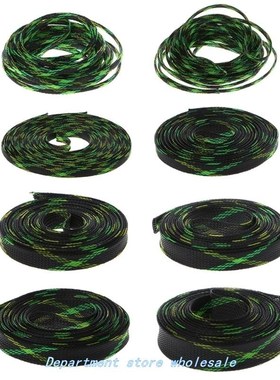 5M 4-25mm Expandable PET Braided Cable Wire Sleeving Sheath