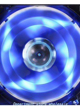 DC 12V 120mm 4 LED Noiseless PC Computer Case Cooling Cooler