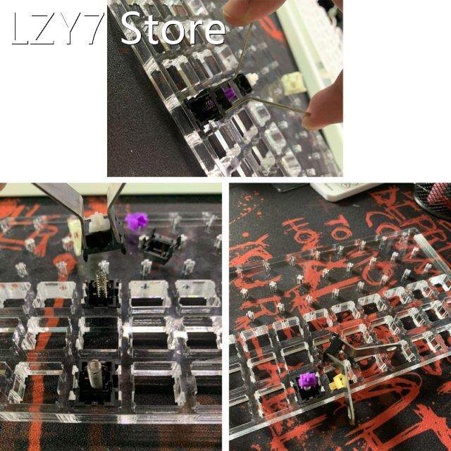 1PC Acrylic Board for Lubricate Switch Mechanical Keyboard S - 实物图