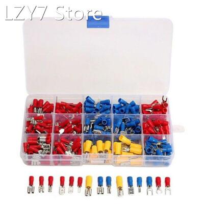 280PCS Matching Insulation Shovel Crimped Terminals Docking