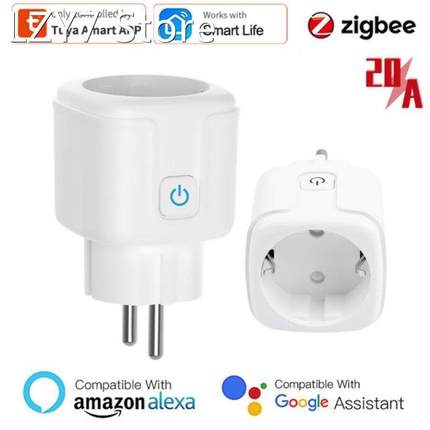 Aubess Zigbee Smart Plug Socket EU/FR 20A No Power Monitor T
