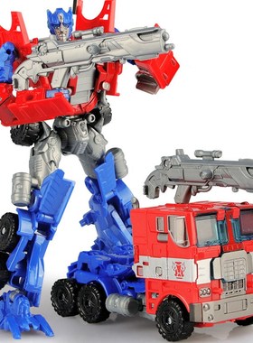 Kids Early Education Toy Optimus Prime Transformer Car Robot