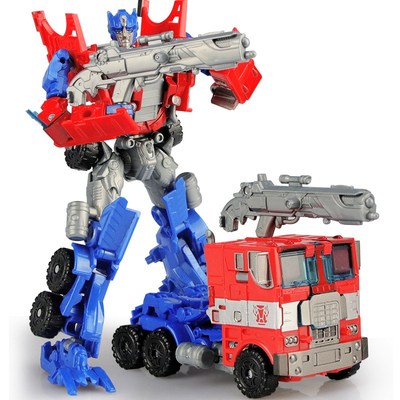 Kids Early Education Toy Optimus Prime Transformer Car Robot