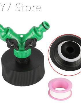 60mm Coarse Thread Inlet 2-way Y shape Quick Connector Valve