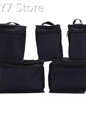 Enlarge 36/48/60/80Pcs Markers Pen Big Capacity Zipper Black