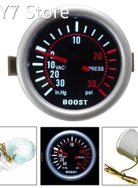 Universal Auto Turbo Boost Gauge Pressure Meter PSI 2'&#