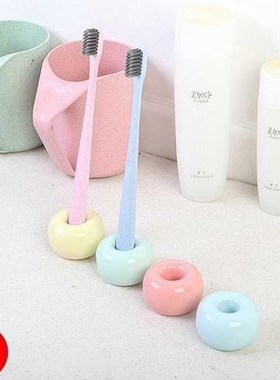 Japanese ceramic toothbrush holder shelf electric toothbrus