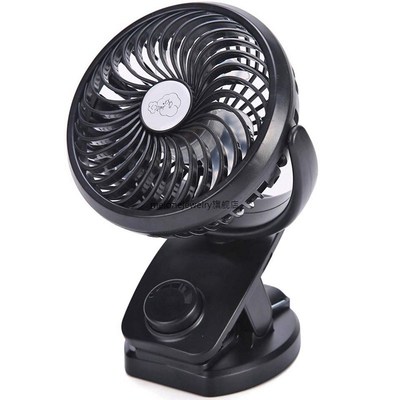 Battery Operated  On Stroller Fan - Mini Portable Desk Fan W