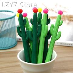 Stationery Cartoon Cute Cactus Styling Pen Creative Authenti