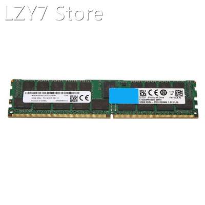 32GB DDR4 Ram Memory 2133Mhz PC4-17000 2RX4 1.2V 288Pin DIMM