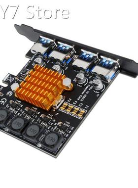 4-Port USB 3.0 Pci Express Card USB 3.0 Pci-E Expansion Card