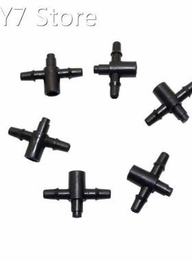 2000pcs 3/5mm hose splitters barbed Tee Shunt Connection Gar