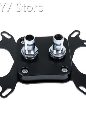 POM CPU Water Cooling Block Nickel Plated Copper Base Inner