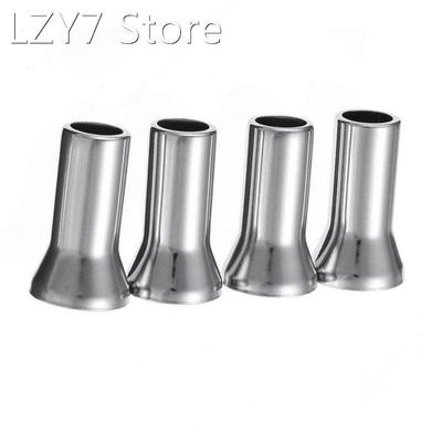 Dropshipping 4PCS/Lot Chrome Alloy Plastic Caps Universal Si