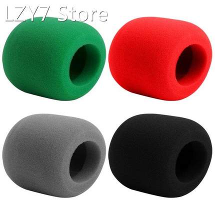 10pcs Windscreen Thickened Microphone Protector Cover Sponge