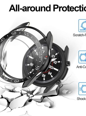 case + glass film + bezel ring for samsung galaxy watch 3 4