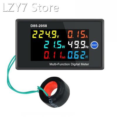 KKmoon Single Phase AC Voltage AC Current Digital Meter Powe