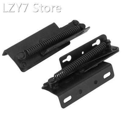 1 Set Black Split Spring Hinge Iron Triangular Hinge Hardwar