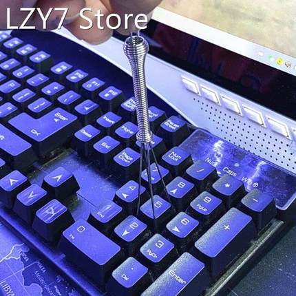 Metal Computer Keycap Puller Stainless Steel Key Removal Too