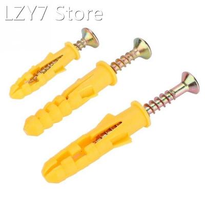 M6 M8 M10 Plastic Expansion Wall Plugs + Self-tapping Self D