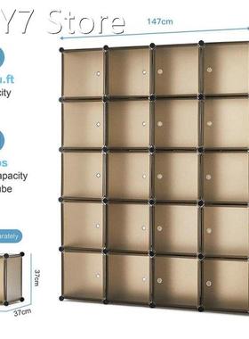 20PCS Shelf Storage Cabinet Buckle Connectors Simple Wardrob