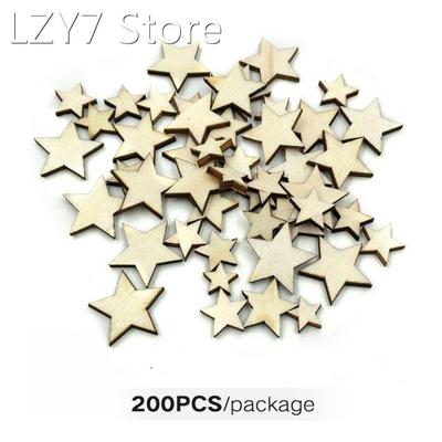 Ornaments Handmade DIY Crafts Buttons Size Mixing Gifts Wood