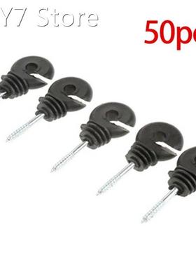 50Pcs Garden Supplies Accessories Electric Fence Offset Ring