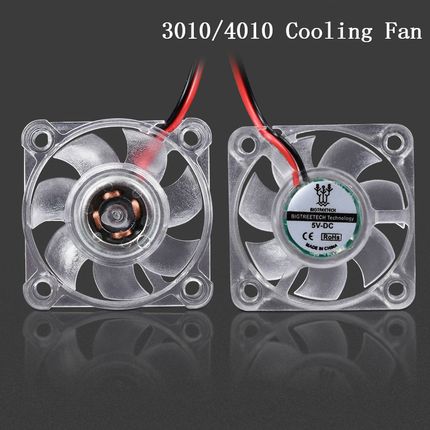 Bigtreetech 3010 4010 Cooling Fan LED Fan 5V 12V Silent Lumi