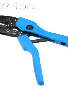 Blue Handle Crimping Pliers 10-35mm2 Ratchet Ferrule Bootlac