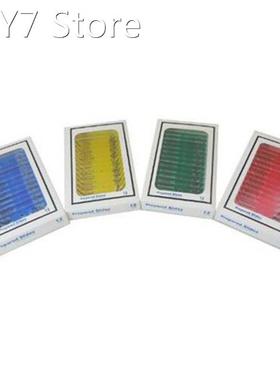 48pcs Microscope Specimen Slide Plastic Animals Insects Plan