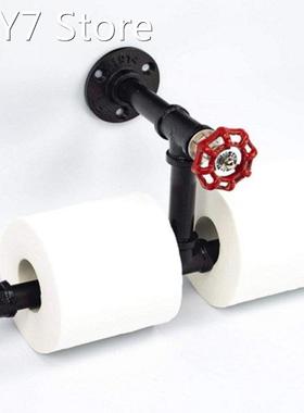Roll Paper Holder Home Decorative Industrial Rustic Wall Mou