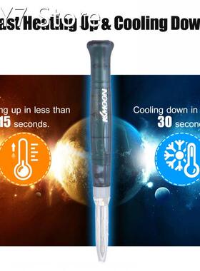 KKmoon USB 5V 8W Soldering Iron with Solder Wire and So