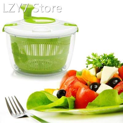 Vegetable Salad Spinner Dehydrator Washer Dryer Clean Fruits
