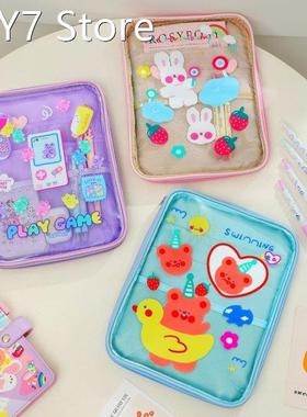 Cute Cartoon Pattern Laptop Cover Organizer Tablet Sleeve Cu