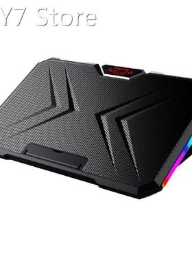 Notebook Cooler 2 Ultra-Quiet Fans 2 USB Ports Height Adjust