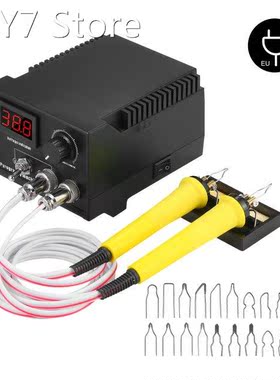 60W 220V 29PCS Woodburner Wood Burning Tool Kit Adjustable 0