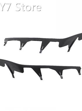 Left & Right One Pair Upper Headlight Cover Strips Repla