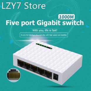 1000M Desktop Network Switch RJ45 Gigabit Ethernet 5 Port LA