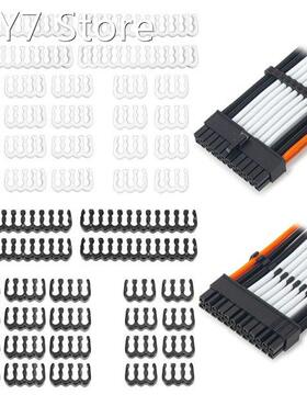 1Set 24Pin x 4 8Pin x 12 6Pin x 8 PP Cable Comb Clamp/Clip/D